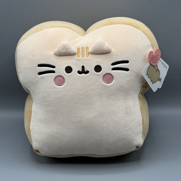 Pusheen Thick Slice Of Bread Toast Plush Stuffed Toy 12" NEW - Picture 1 of 6